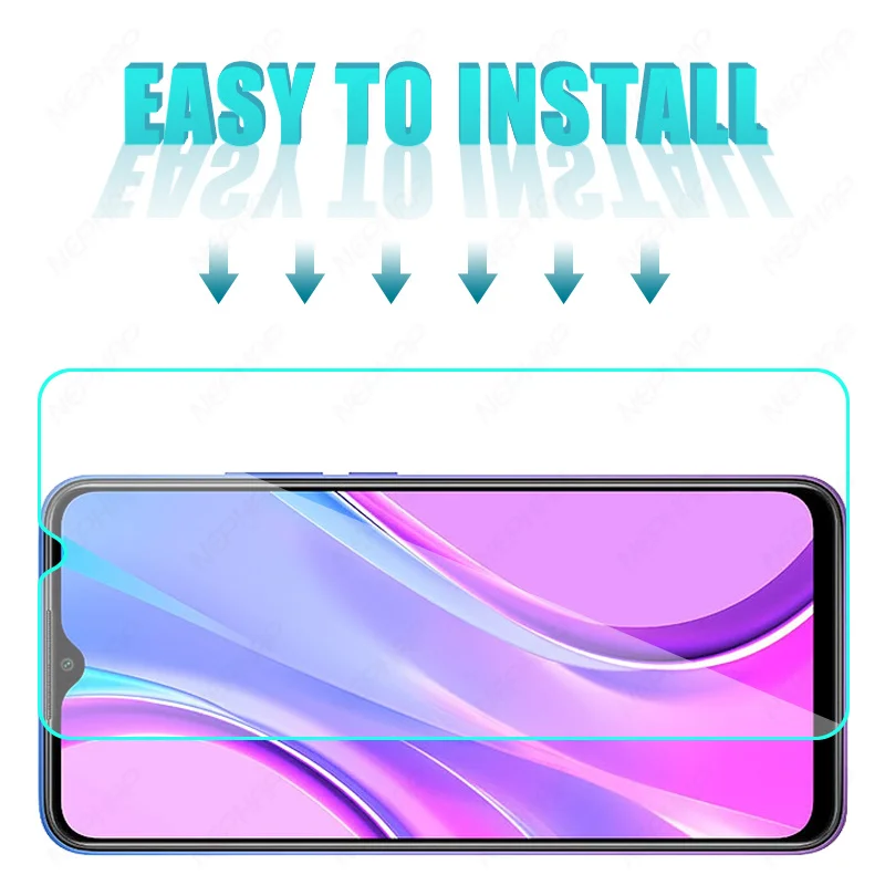

9D 9H Full Tempered Glass For Redmi 9 9A 9C 9T Camera Lens Glass Film For Xiaomi Redmi Note 9 Pro 9S 9T Safety Protective Glass