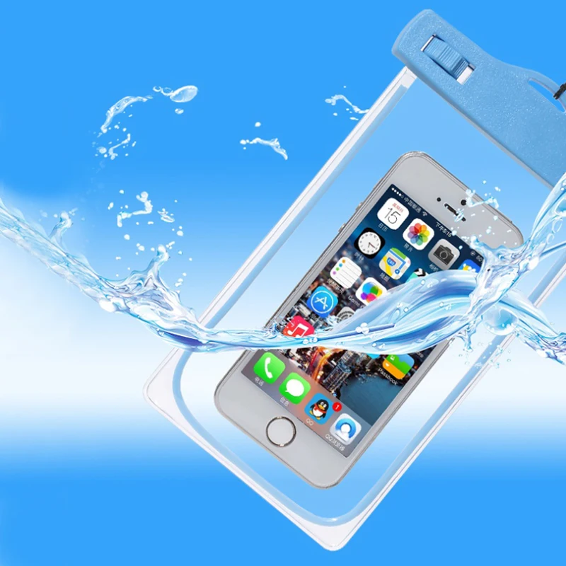 Универсальная водонепроницаемая сумка для мобильного телефона со светящимися