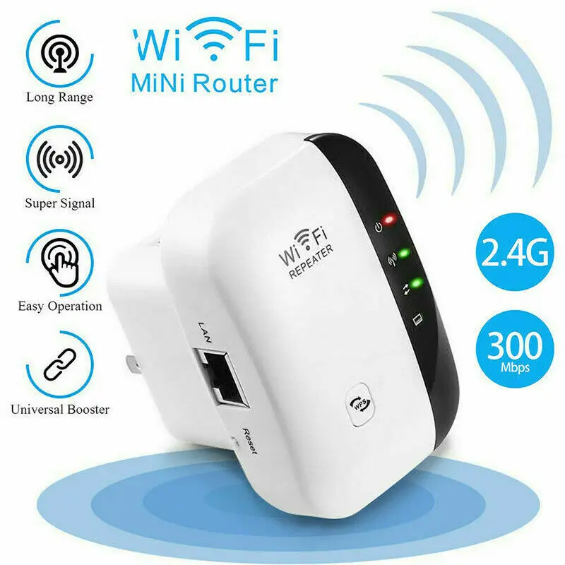 

Wireless repetidor wifi Repeater Wifi Range Extender Router Wi-Fi Signal Amplifier 300Mbps WiFi Booster 2.4G Access Point