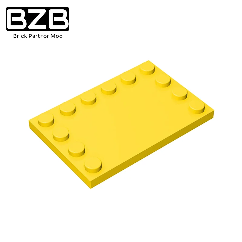 

BZB MOC 6180 6x4 Edge Particles Middle Light Panel Building Blocks Technical Brick Parts Kids DIY High-Tech Toys Best Gifts