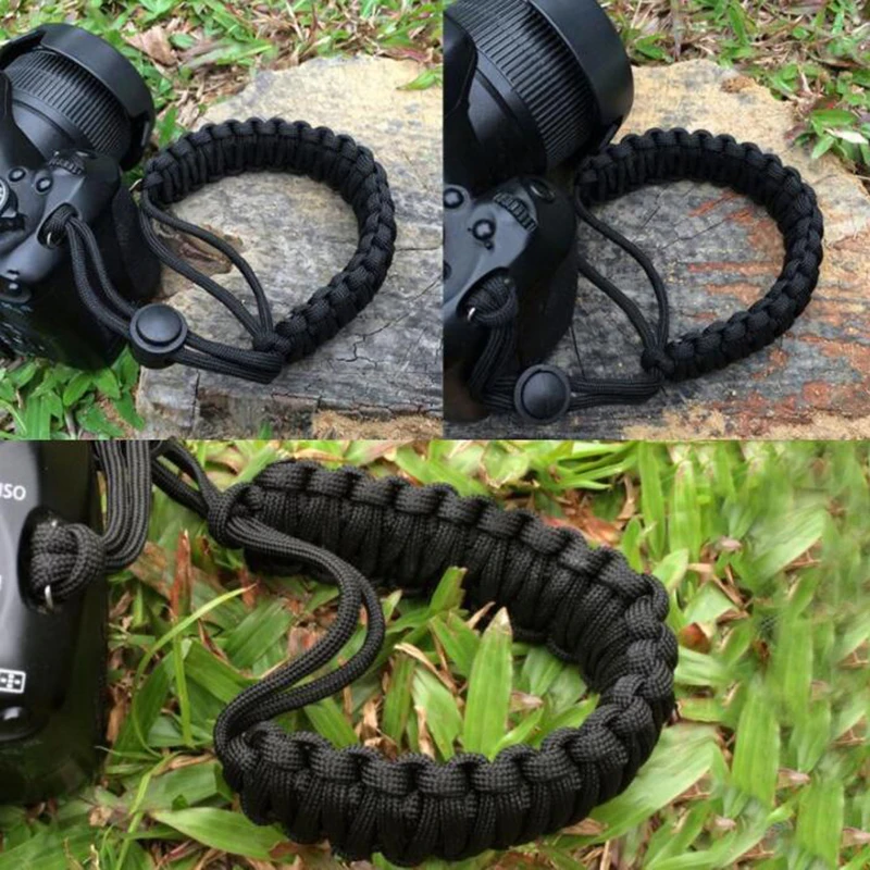 

1Pc Adjustable Camera Wrist Lanyard Strap Grip Weave Cord For Paracord DSLR