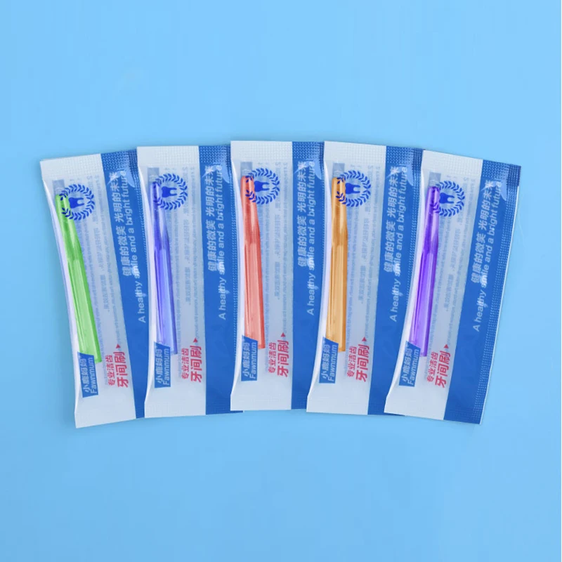

Hot Sale 10 Pcs Cleaning Dental Brushes Adults Interdental Clean Between Teeth Dental Floss Pick Push-pull Toothpick Teeth Care