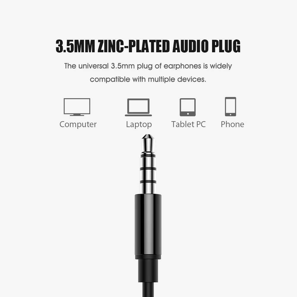Наушники Lenovo HF150 Спортивная гарнитура для бега 3 5 мм Jack наушники 6D стерео звук