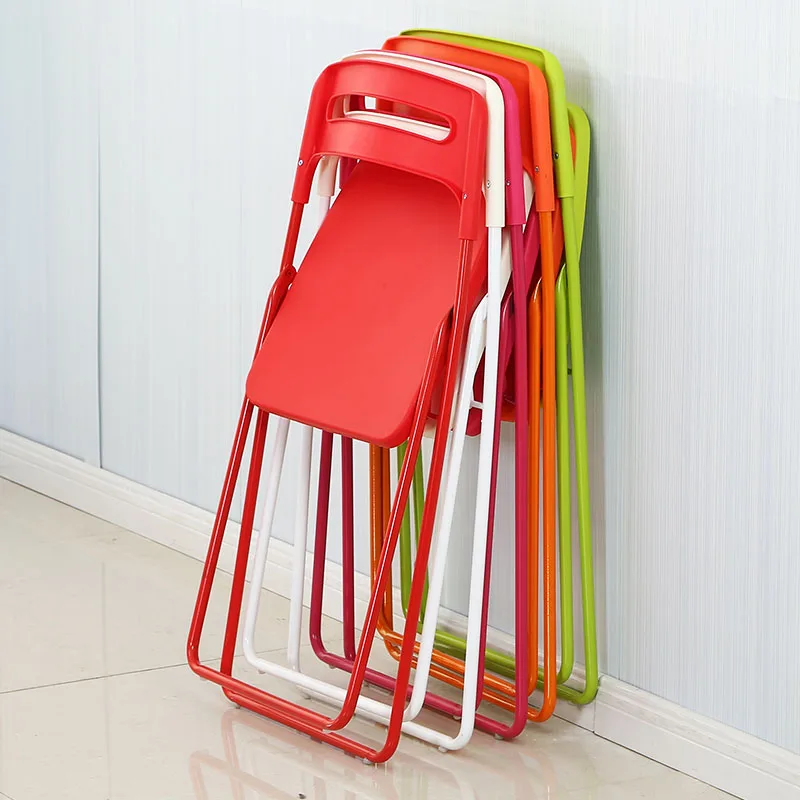 Складной Семья обеденный стул простой компьютерное кресло Портативный обучение