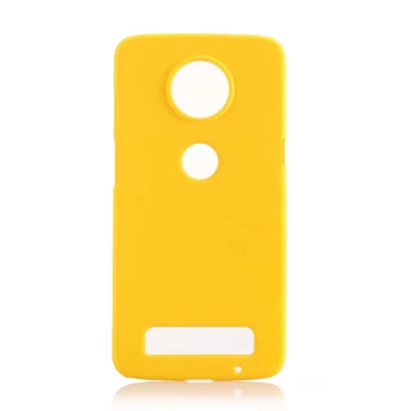 Резиновый матовый пластиковый жесткий чехол для Motorola Moto Z4 Z3 Z2 Play G5 G5S G6 G7 G8 Plus Cover