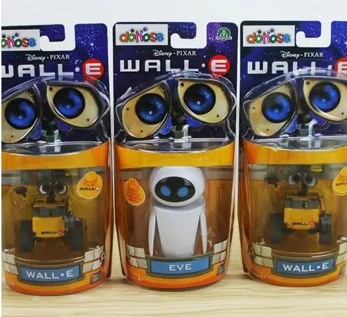 Мультфильм фильм стены и Walle Eve робот figura modelo juguete 6 8 см|Игровые фигурки