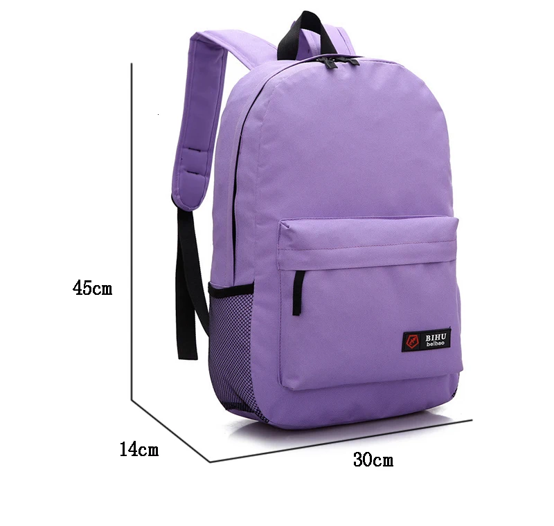 Холщовый Повседневный школьный рюкзак для женщин милый ярких цветов подростков