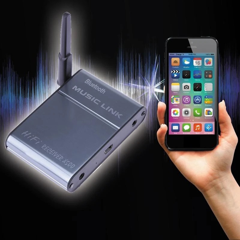 Беспроводной аудиоресивер X500 Bluetooth 4 0 Hifi | Электроника