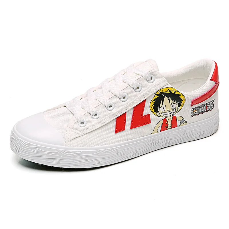

Student Canvas Shoes Men's Board Shoes Trendy All-Match Low Top White Shoes Men's Lovers Shoes Flat Shoes