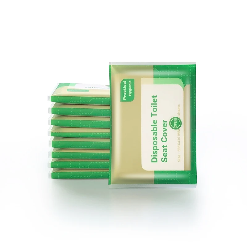 10 шт./упак. одноразовые Бумага сиденье для унитаза крышка протектор Отдых