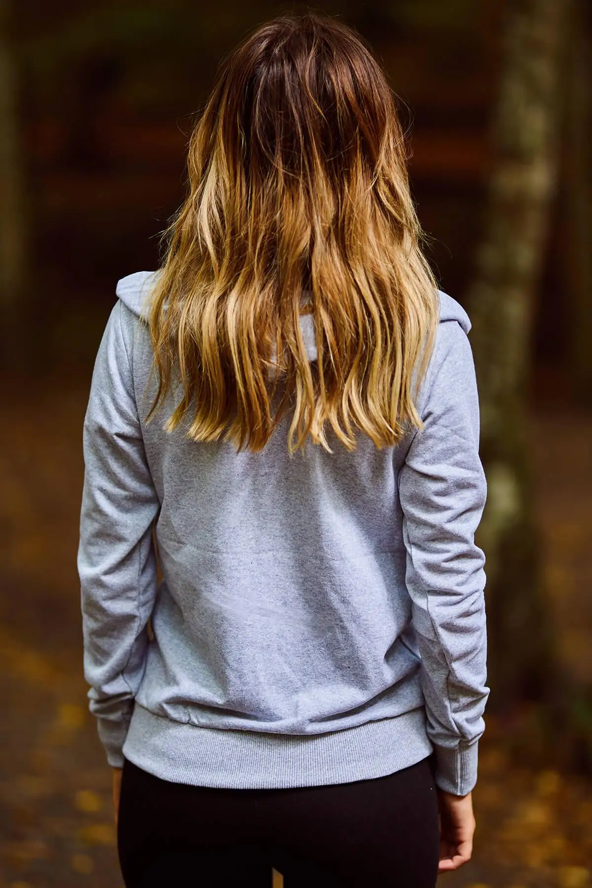 Xhan женский серый свитер с капюшоном 8KXK8-31070-03 | Женская одежда