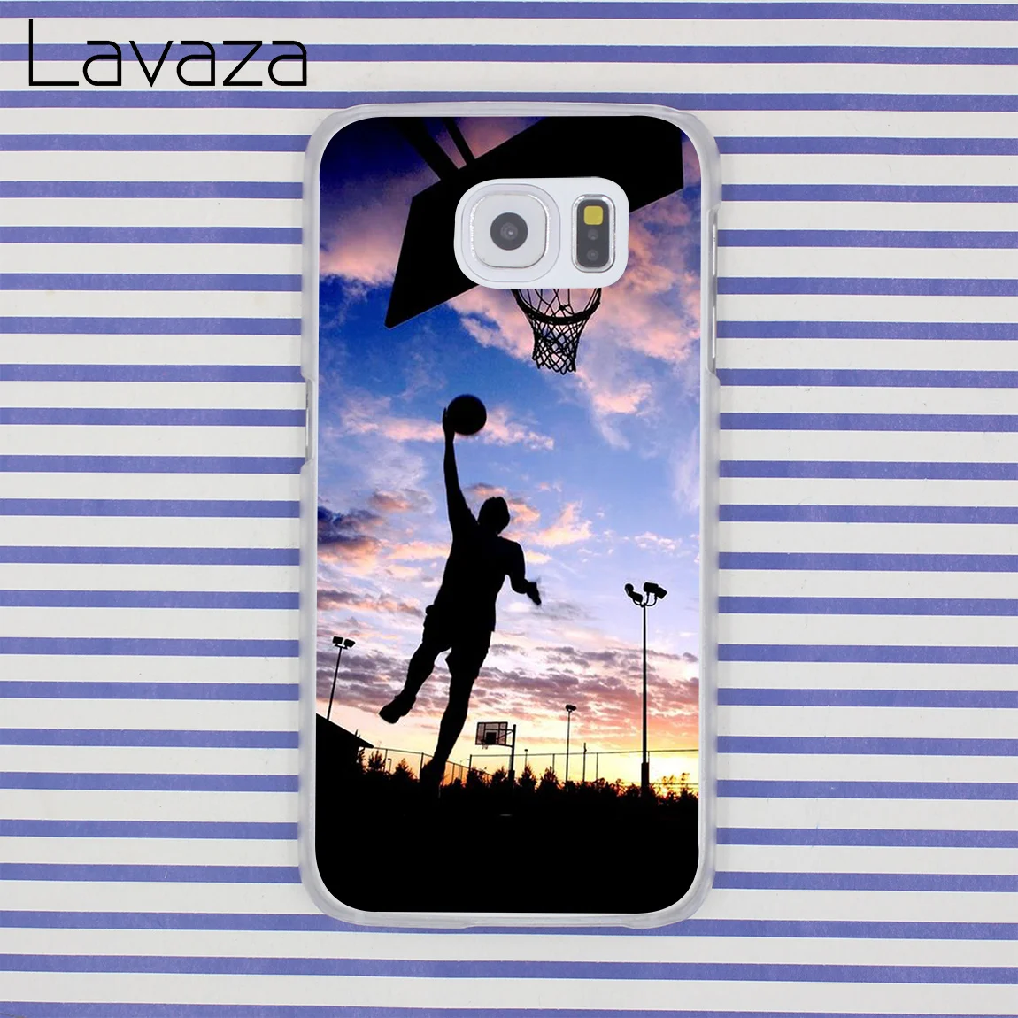 Lavaza баскетбольная площадка жесткий корпус чехол для телефона samsung Galaxy J1 J2 J3 J4 J5