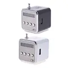 Портативное цифровое мини-радио, FM, TD-V26 дюймовый ЖК-экран, динамики с приемником, поддержка TF-карты, стерео динамик для телефона, Mp3, 1,0