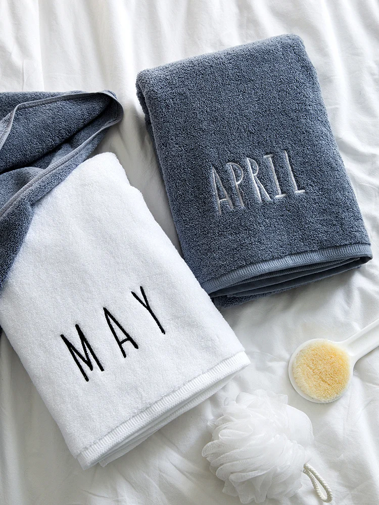 

Bath Towel household cotton absorbent quick dry couples do not lose hair big money thick cotton bath can wear a towel