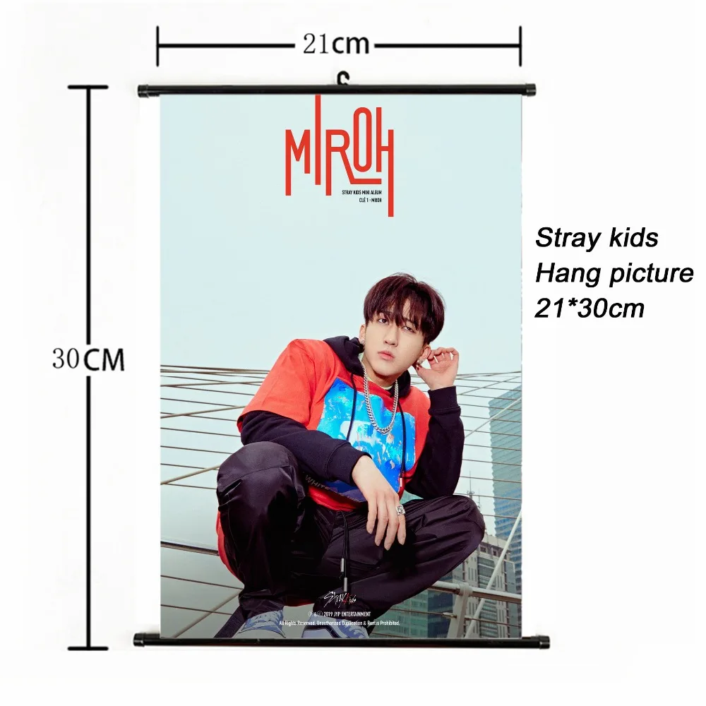 Модный Kpop Stray Kids have picture 21*30 см плакат stray kids MIROH альбом Фотокарта для фанатов Коллекция корейский Канцелярский набор