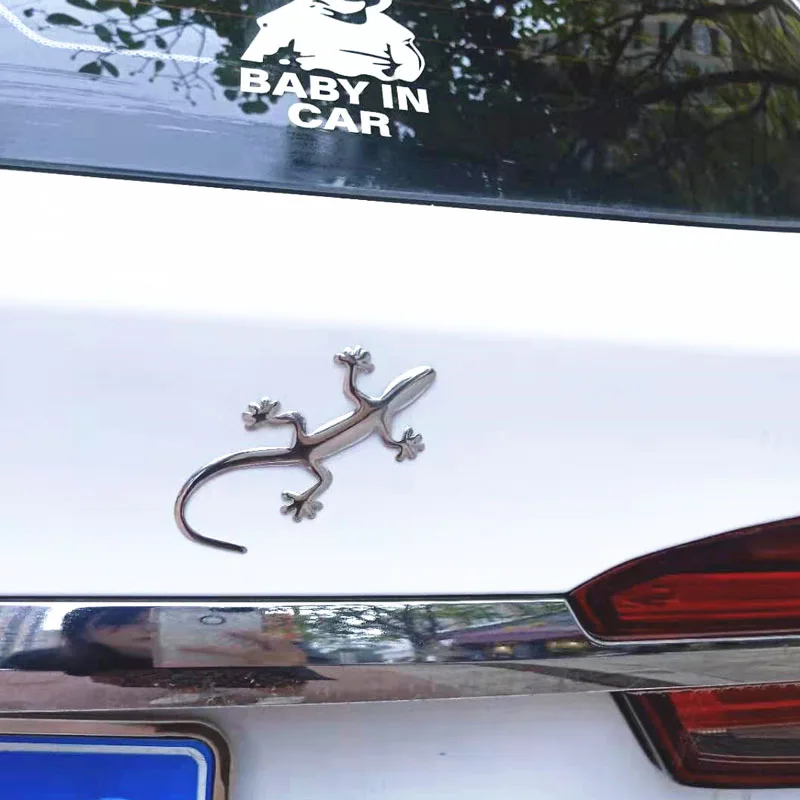 1 шт. Автомобильная мягкая ПВХ ящерица gecko значок для стайлинга автомобиля Chevrolet