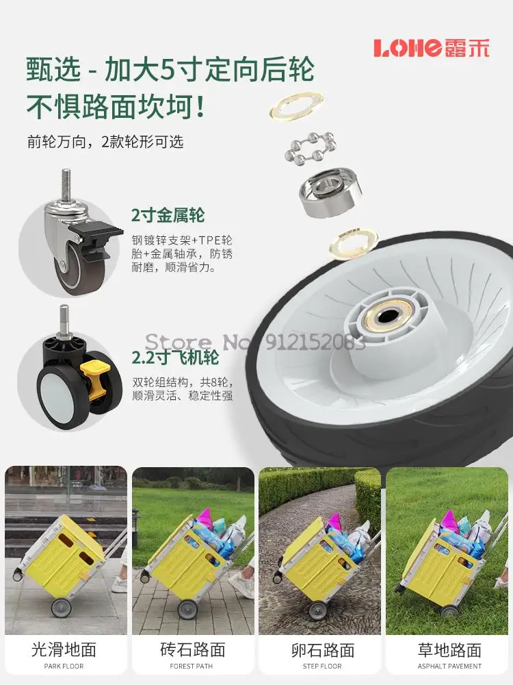 Складная корзина для покупок тележка сетка знаменитость продуктов Супермаркета