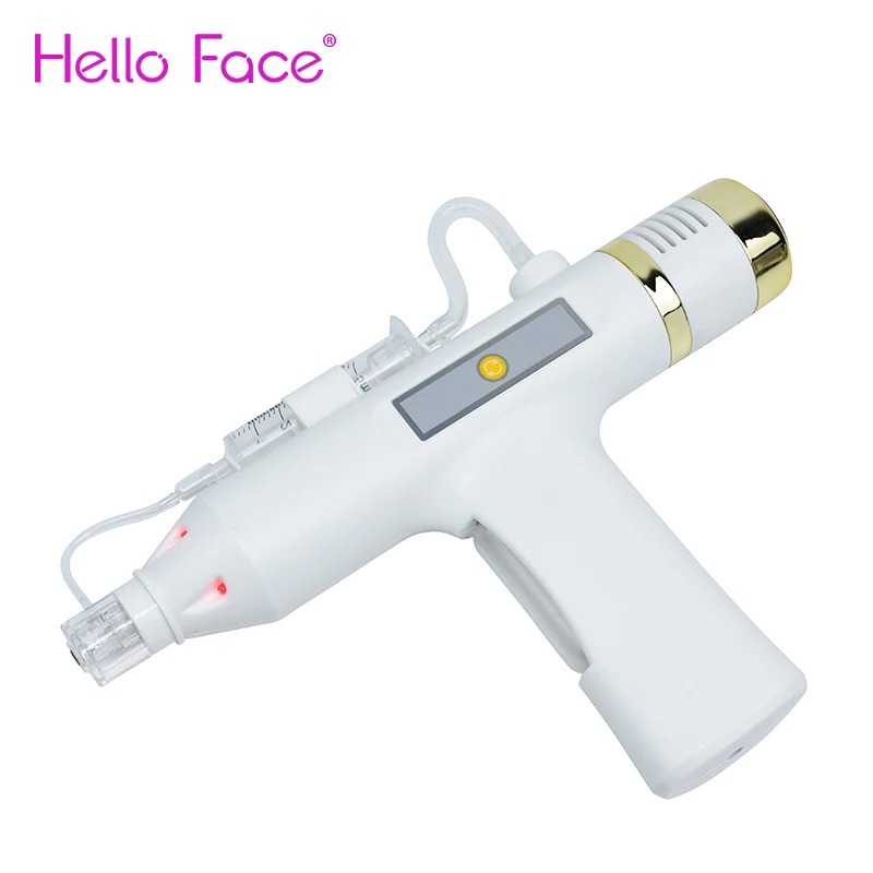 Нано Microneedling увлажняющий пистолет горячей и холодной инструмент лифтинга лица