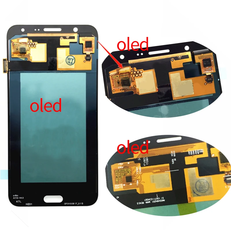 ЖК дисплей SUPER AMOLED для Samsung Galaxy J7 2015 J700 SM J700F J700H J700M J700H/DS сенсорный дигитайзер экран