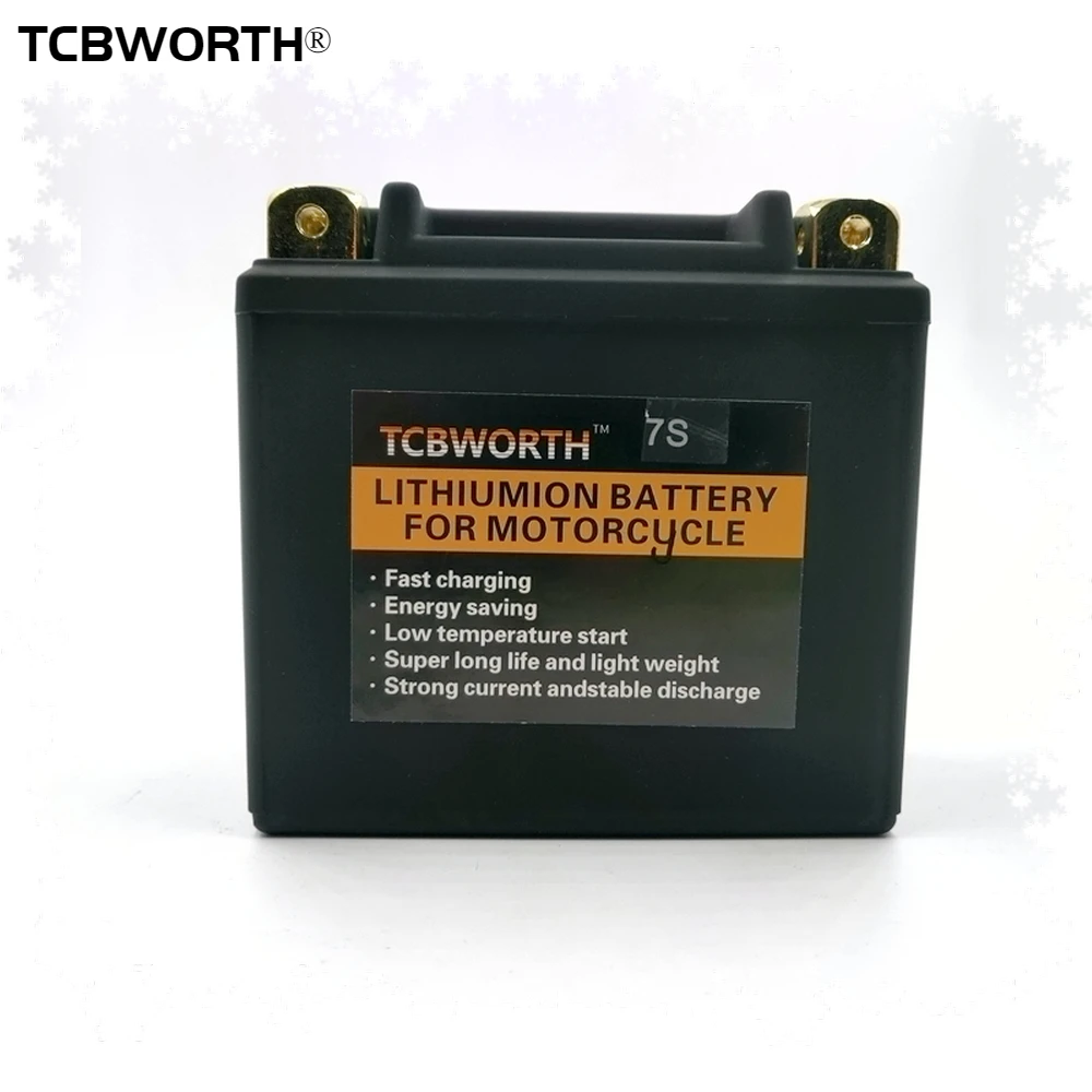 Мотоциклетный аккумулятор 7S 4AH CCA 260A 10S 12V 6AH 420A с литий-фосфатным циклом устойчивый