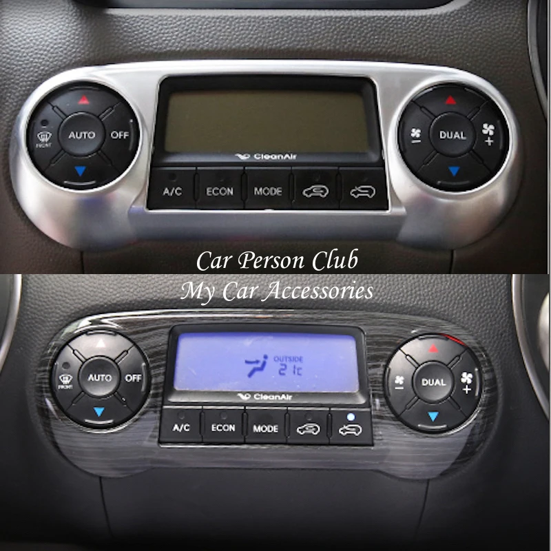 Аксессуары для Hyundai ix35 2010 2015 передняя панель переключателя кондиционера крышка
