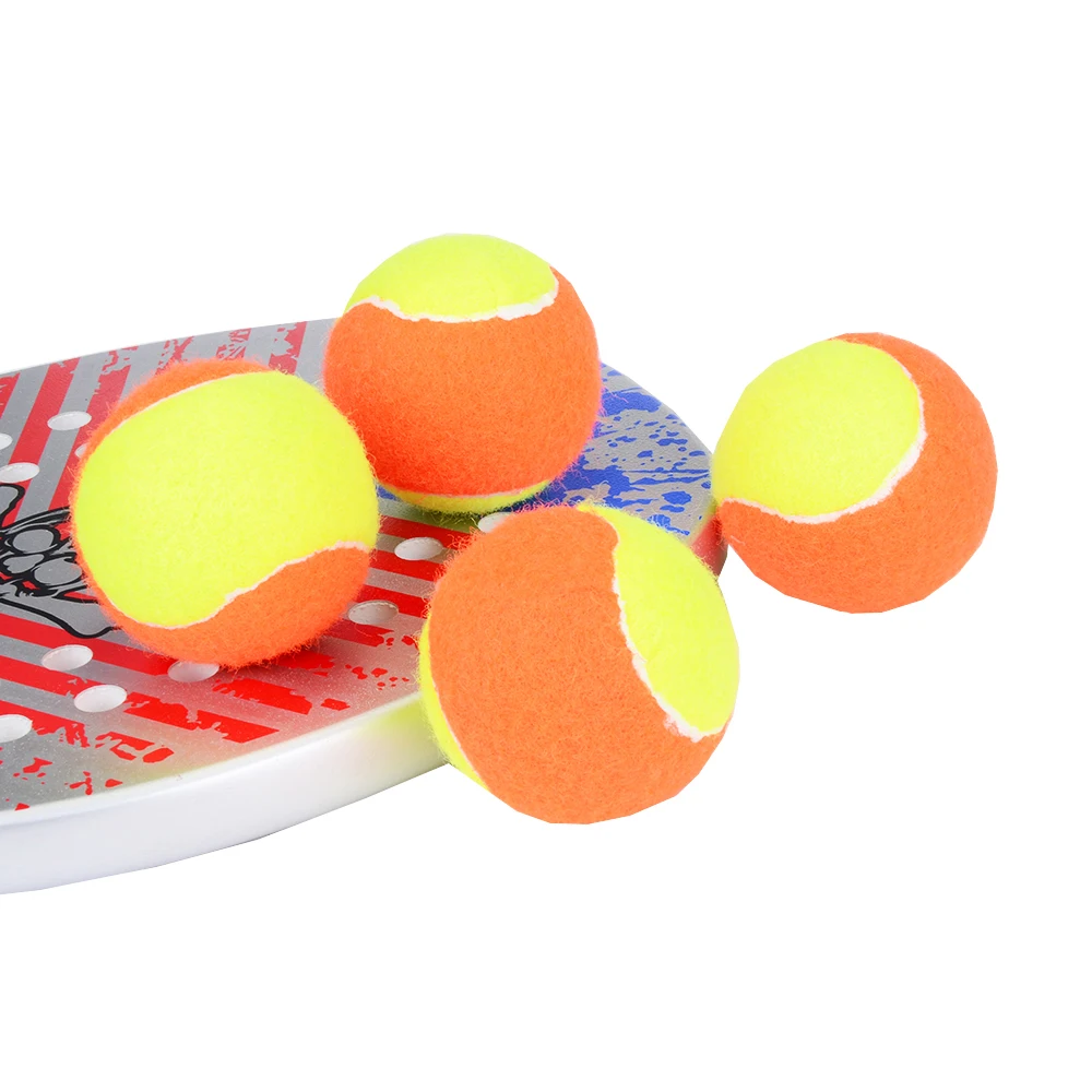 Мячи для тренировки пляжного тенниса из мягкой резины 4 шт. в одной упаковке |