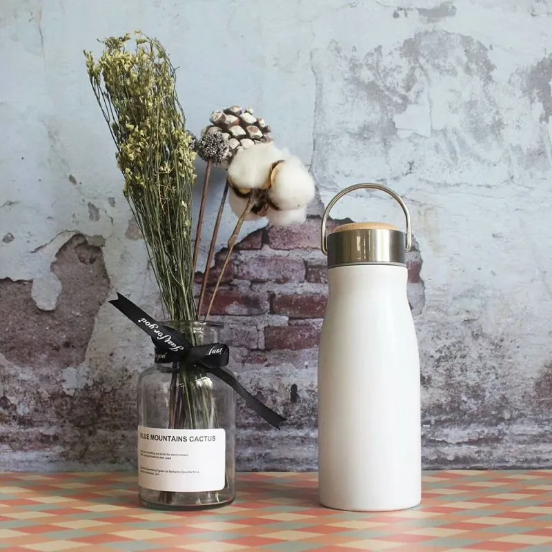 Бытовой практичный термос из нержавеющей стали для улицы портативный спортивный