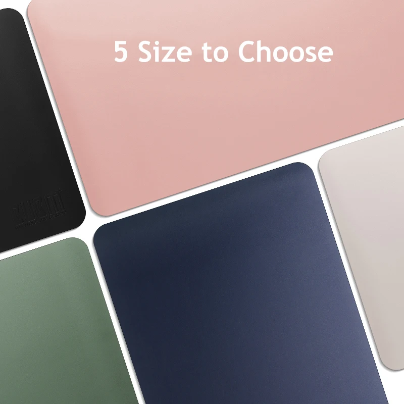 Двухсторонний портативный большой коврик для мыши BUBM геймерский