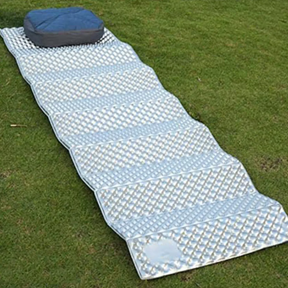 

Camping Mat Outdoor Folding Massage Floor Mat Portable Sleeping Pad For Backpacking Hiking Blue Picnic Camping Mat Outdoor