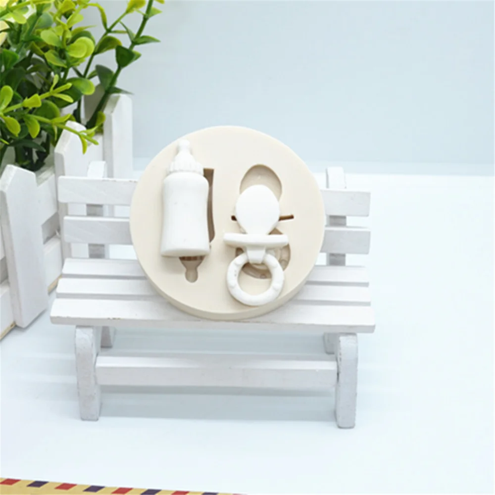 Luyou DIY детских бутылочек Инструменты для тортов силиконовая форма литья под