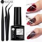 UR SUGAR Гель-лак для ногтей жидкий Отшелушивающий скотч защитный лак антипроливаемый латексный Быстросохнущий уход за кожей дизайн ногтей пинцет протектор