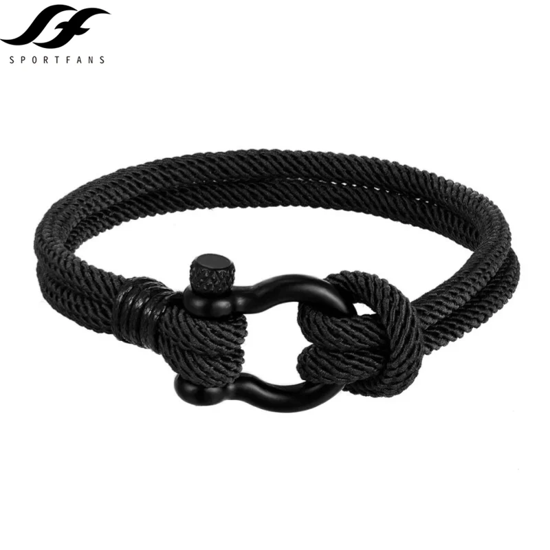 Наружный многофункциональный браслет с парашютным шнуром для кемпинга якорем