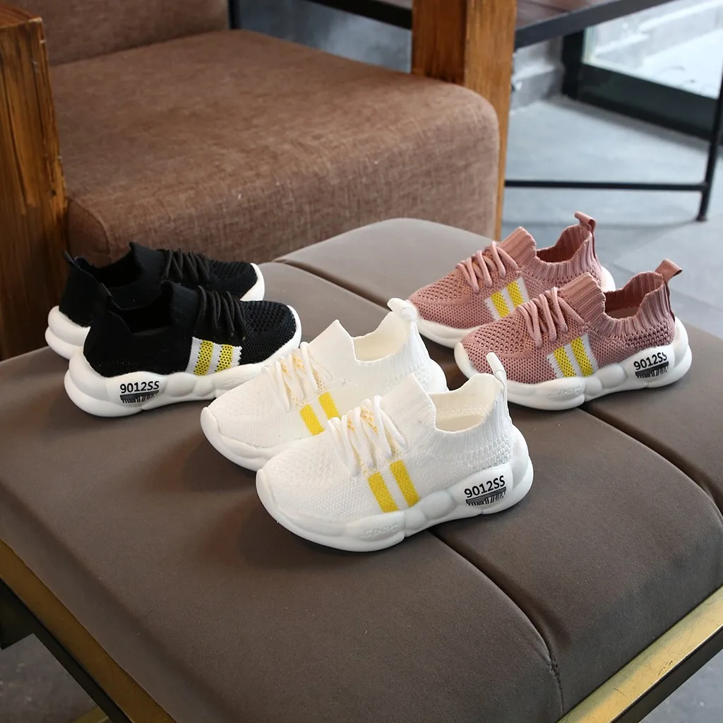 Новинка 2019 года сезон осень кроссовки для детей маленьких девочек и мальчиков с