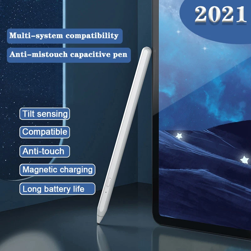 

Magnetic charger for iPad Pencil Apple Pen Stylus for iPad Air 4 10.9 Pro 11 12.9 2020 Air 3 10.5 for Android IOS Touch Pen