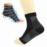 quality vita wear copper infused magnetic foot support compression sock yoga ankle sports socks fitness sprain protection tools