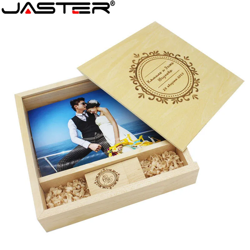 Деревянная коробка для фотографий USB 170 4 ГБ 8 16 32 170*2 0*30 мм|USB флэш-накопители| |