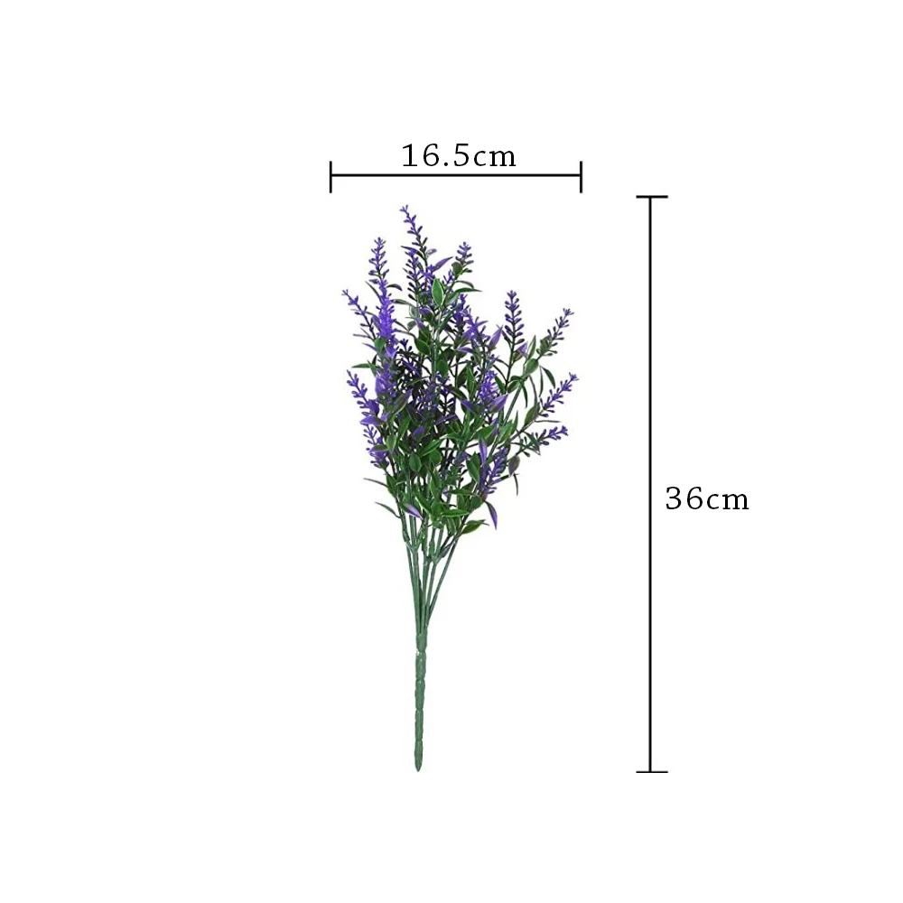 

Fake Artificial Flowers Plastic Plant Bridal Bouquet Photography Props for Home Garden Outdoor Porch Window Office Table Decor