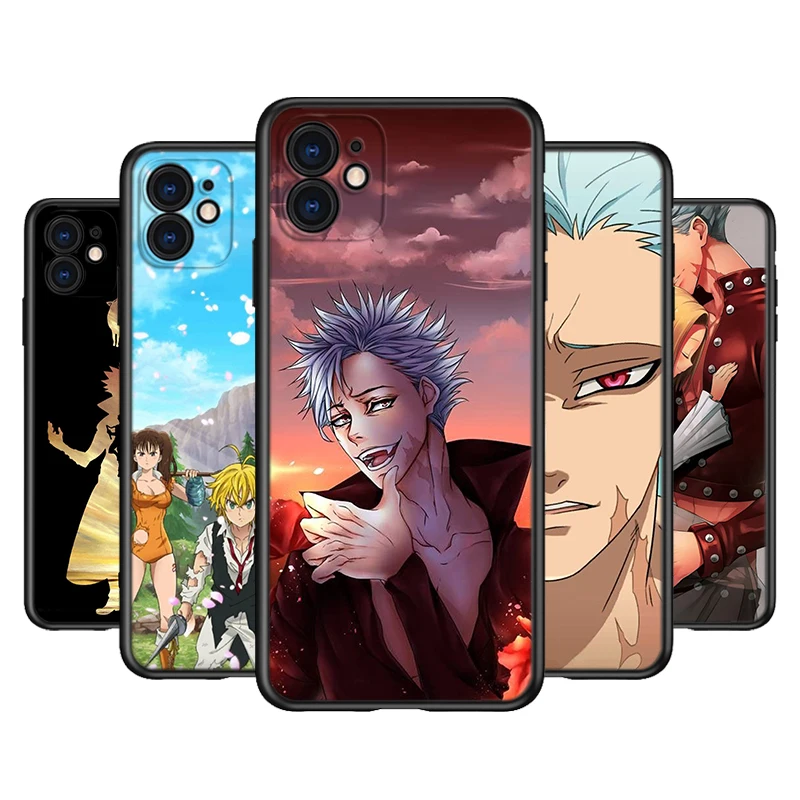 Силиконовый чехол "Семь смертных грехов" для Apple IPhone 12 Mini 11 Pro XS MAX XR X 8 7 6S 6 Plus 5S SE