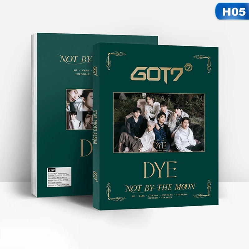 

New Fashion Kpop GOT7 TWICE NCT EXO Mini Photobook Album Mini Book Photo Card Fan Collection Gifts