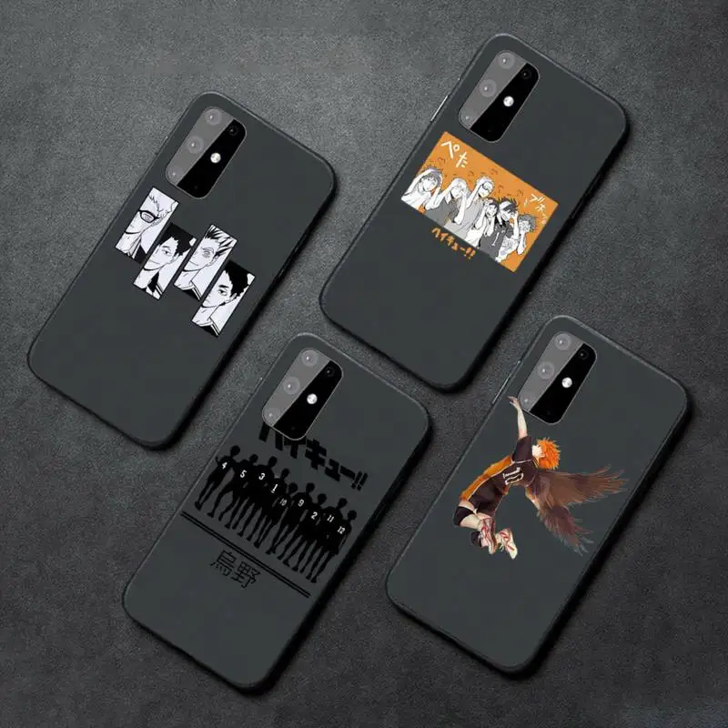 

Haikyuu volleyball boy Hinata attacks Anime Phone Case For Samsung galaxy S 7 8 9 10 20 edge A 6 10 20 30 50 51 70 note 10 plus