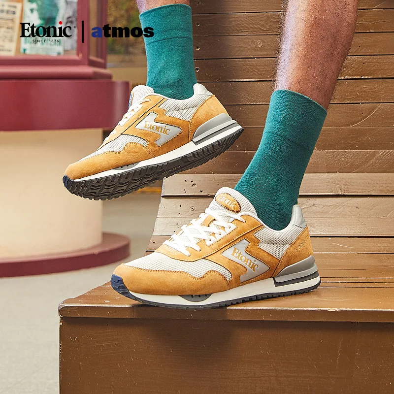ETONIC/Мужская обувь для бега Дышащая Спортивная из сетчатого материала Кроссовки