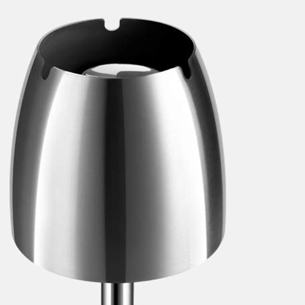 Портативная телескопическая пепельница из нержавеющей стали напольный поднос