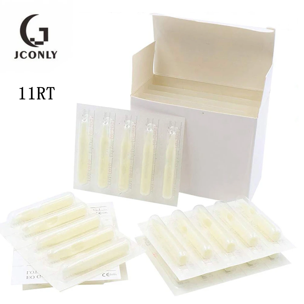 

Tattoo Tips 50pcs Assorted Size Tattoo Disposable Tips Tubes for Tattoo Gun Tattoo Needles Flat/Magnum Sterilize Plastic Tips