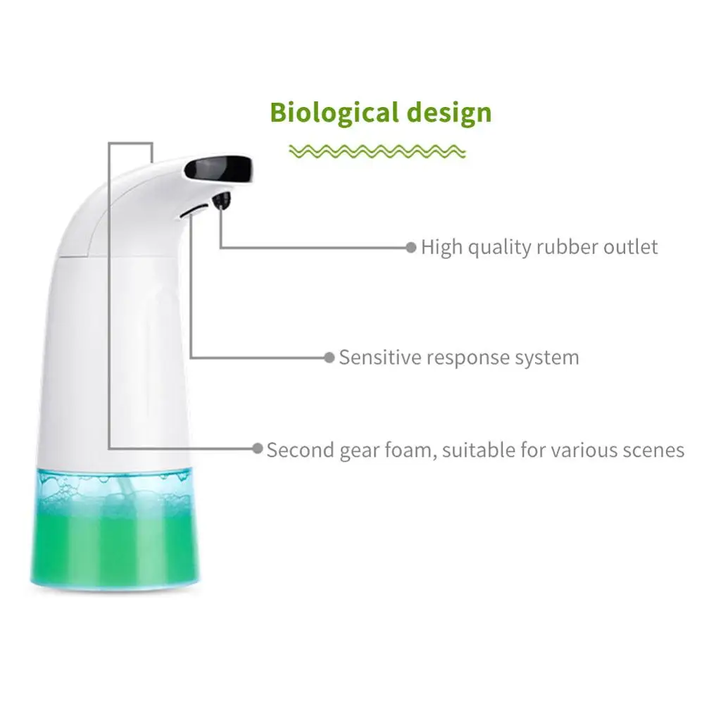 Автоматический индукционный диспенсер жидкого мыла с инфракрасным