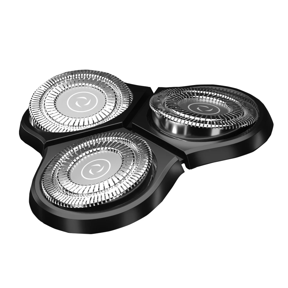 Replacement head Xiaomi Enchen, 3D электробритва с черным камнем для мужчин, защита от блокировки, моющиеся перезаряжаемые бритвы, перезаряжаемая Гибкая бритва - Цвет: Replacement head