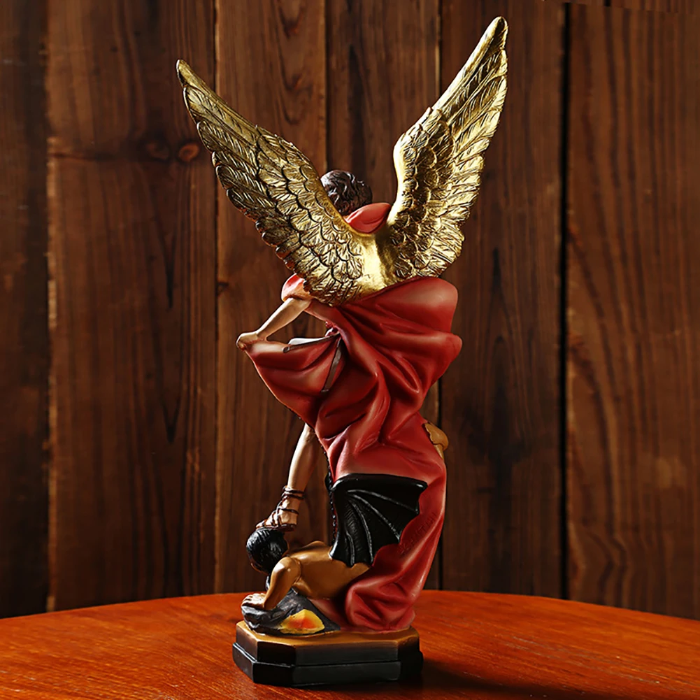 Искусство Статуэтка Венеры из смолы скульптура ручной работы ангел и дьявол