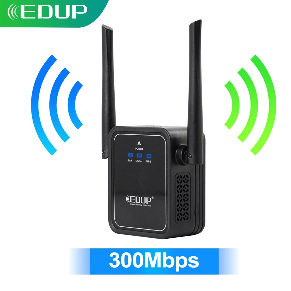 

Wi-Fi ретранслятор EDUP, усилитель сигнала беспроводной сети, 300 Мбит/с