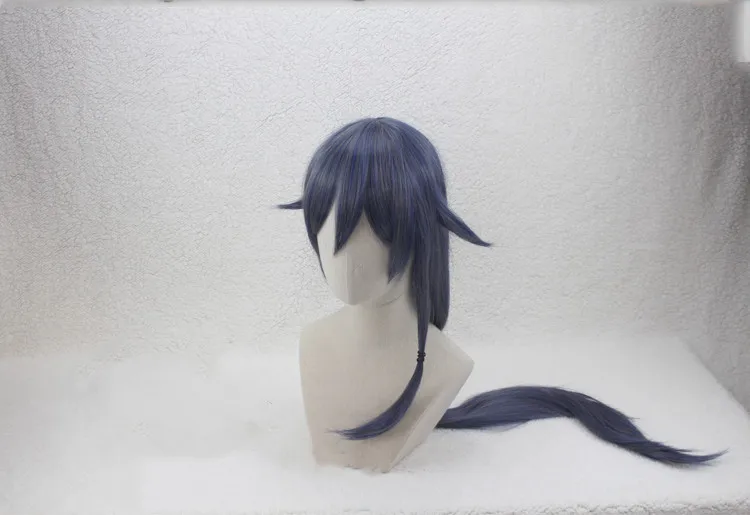 wig Аниме! Honkai Impact 3 версия 2,3 Fu Hua ночь, скафандра Готическая Униформа Косплэй костюм на Хэллоуин, костюм - Цвет: wig