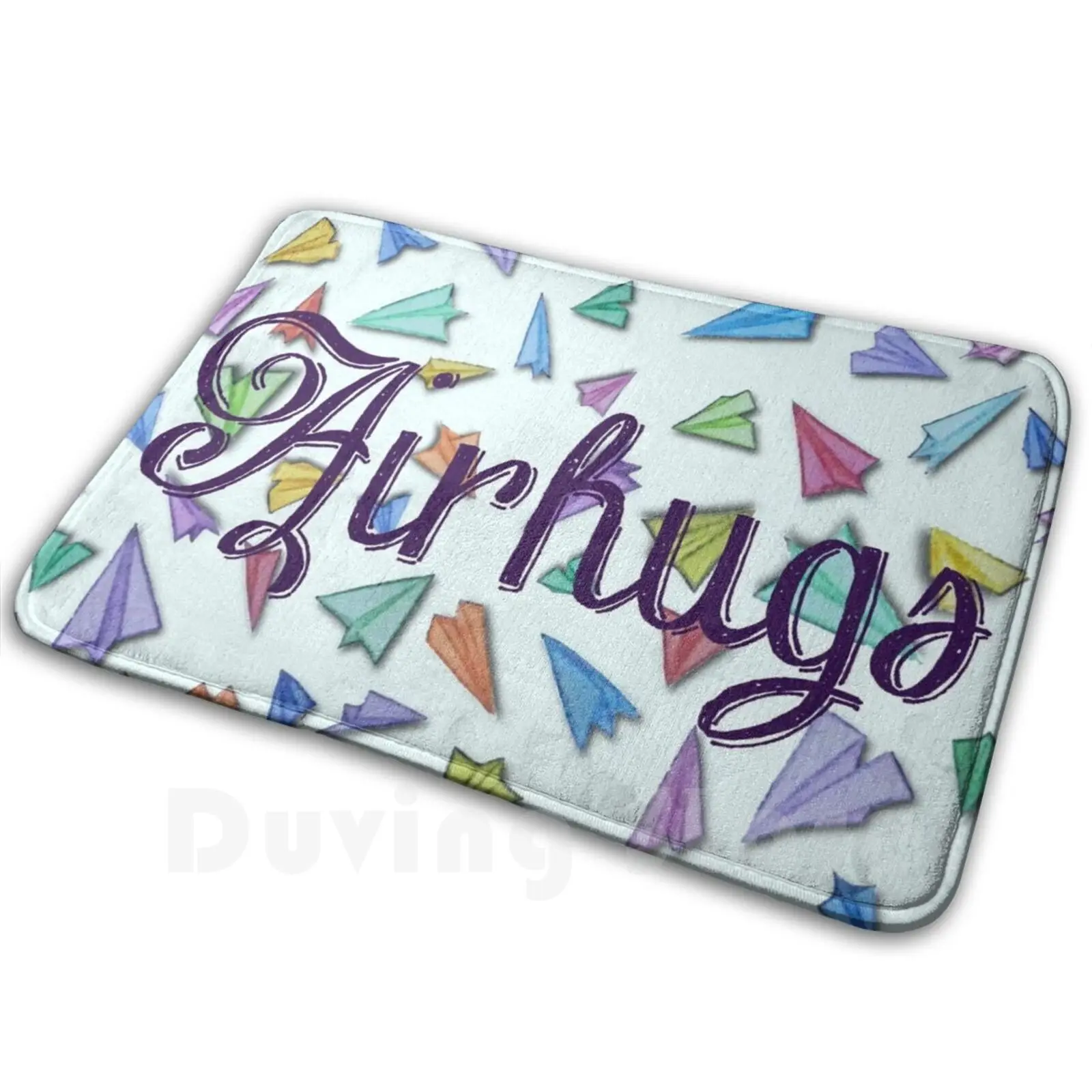 Коврик для самолета бумажный нескользящий коврик спальни