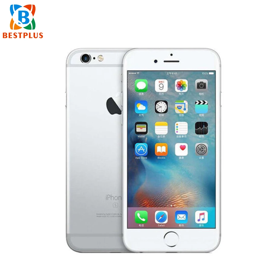 at& T версия Apple iPhone 6S Plus A1634 мобильный телефон 5," 2 Гб ОЗУ 64 Гб ПЗУ 12,0 МП камера двухъядерный смартфон